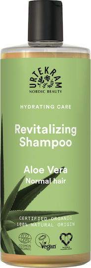 Urtekram Aloe Vera Σαμπουάν Αναδόμησης/Θρέψης για Όλους τους Τύπους Μαλλιών 500ml