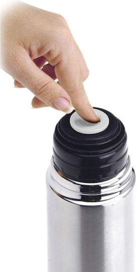Excellent Houseware Thermos Bottle Stainless Steel 750ml Gray