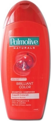 Palmolive Brilliant Colour Σαμπουάν Αναδόμησης/Θρέψης & Ενυδάτωσης για Βαμμένα Μαλλιά 350ml