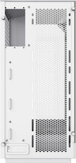 GameMax T20 Gaming Micro Tower Κουτί Υπολογιστή με Πλαϊνό Παράθυρο και ARGB Φωτισμό Λευκό