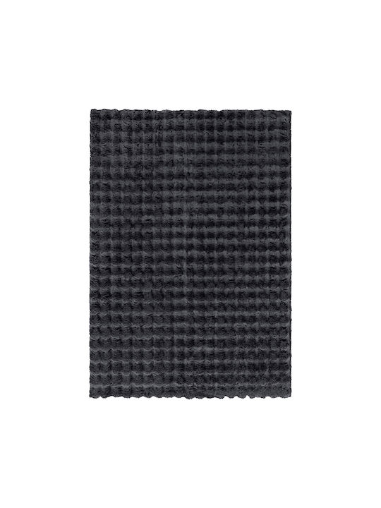 Beauty Home Motion Art 9650 Modern Bedroom Rugs Set Charcoal 2024965000064 3pcs