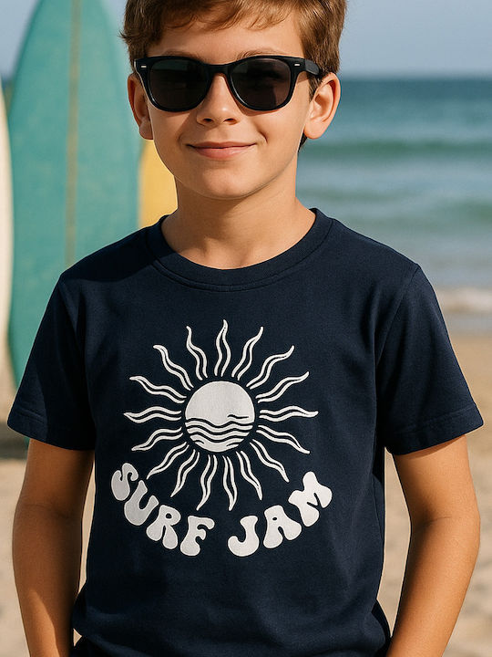 Kids Set with Shorts Summer 2 Pieces Navy Blue