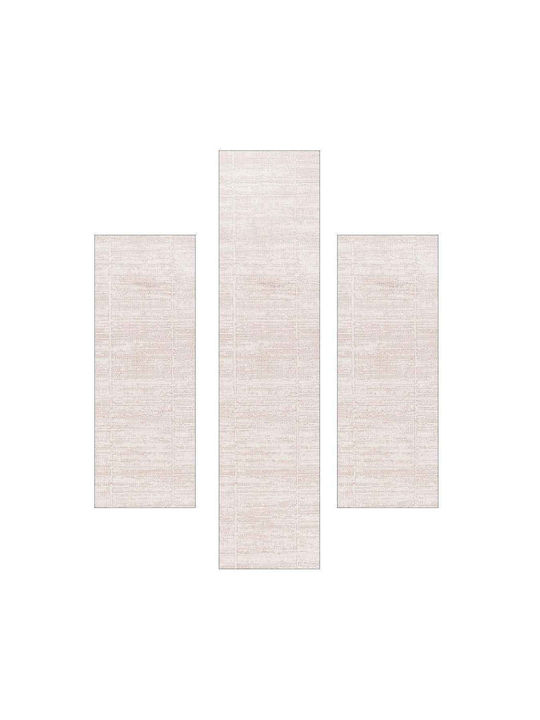 Royal Carpet Σετ Μοντέρνα Χαλιά Κρεβατοκάμαρας Μπεζ E104094 3τμχ