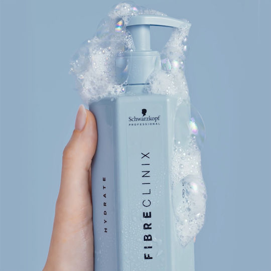 Schwarzkopf Fibre Clinix Σαμπουάν Αναδόμησης/Θρέψης & Ενυδάτωσης για Εύθραυστα Μαλλιά 1000ml