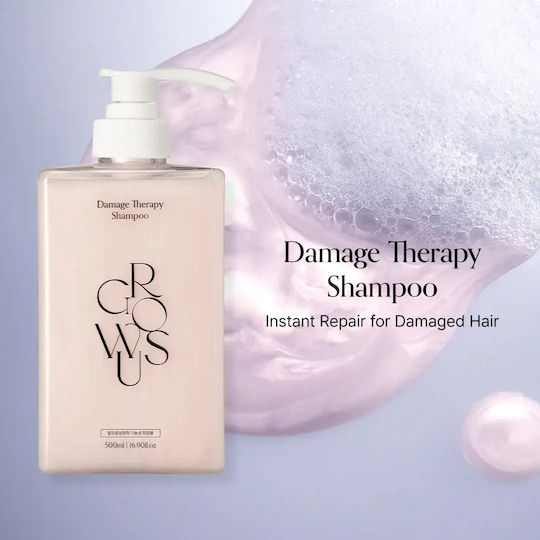 Growus Damage Therapy Σαμπουάν Αναδόμησης/Θρέψης 500ml