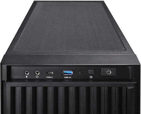 Chieftec Uni BW-01B-OP Midi Tower Кутия За Компютър Черна