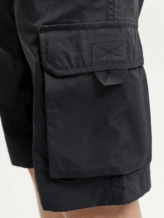 Kids Fabric Shorts/Bermuda Black