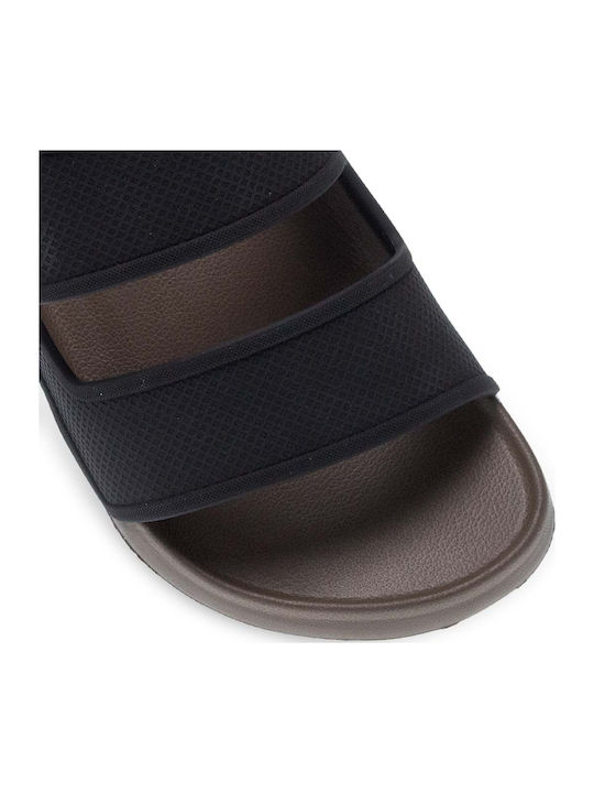 Men's Slides Brown