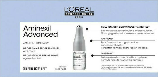 L'Oréal Professionnel Aminexil Advanced Hair Ampoules Against Hair Loss 10x6ml