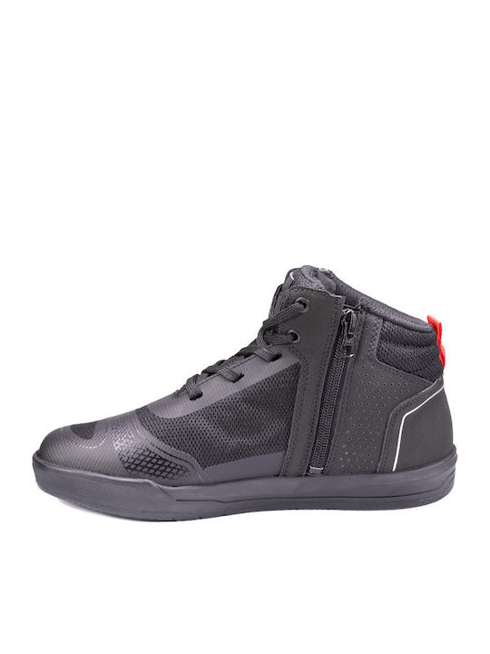 Nordcode Summer Mesh Bocanci Moto Pentru Bărbați Negri