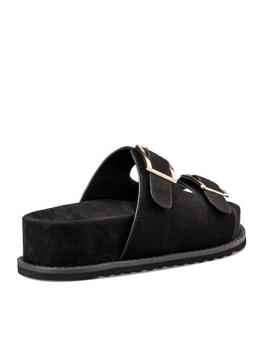 Дамски Сандали Flatforms Черни