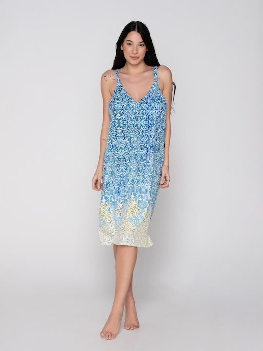 Luna Rochie Lungă De Plajă Pentru Femei Multicolor