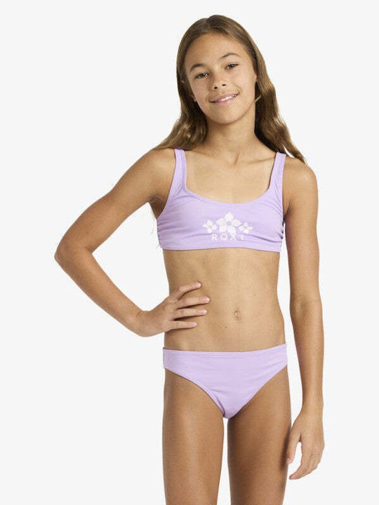 Roxy Kids Bikini Swimwear Crocus Petal