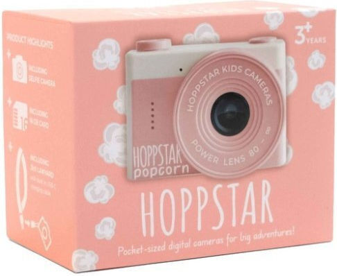 Hoppstar Popcorn Compact Φωτογραφική Μηχανή Ροζ