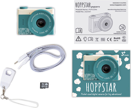 Hoppstar Popcorn Компактен Фотоапарат Син