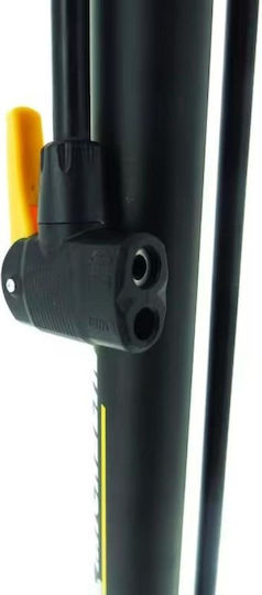 Michelin Pompă de Aer de Podea și Mână cu Manometru 11 Bar/160psi Oțel Foot Pump Pressure Gauge 801638