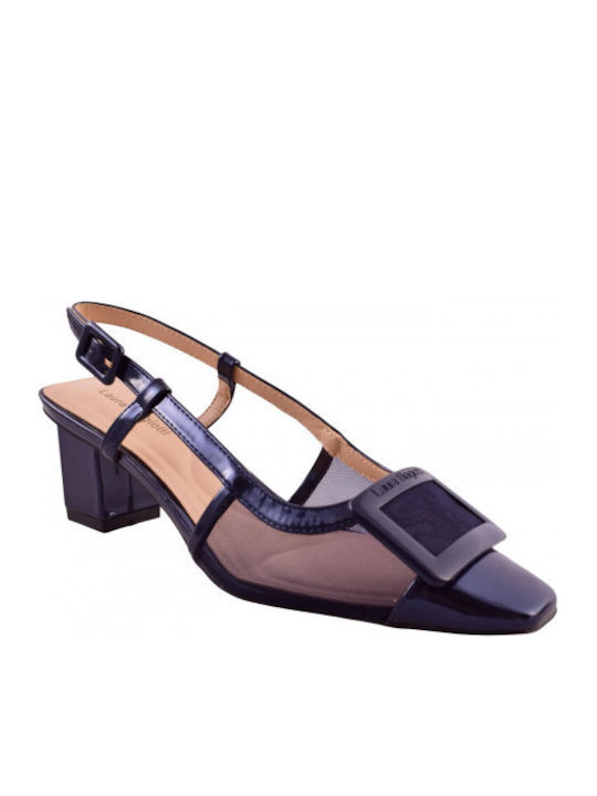 Heels with Medium Heel Blue