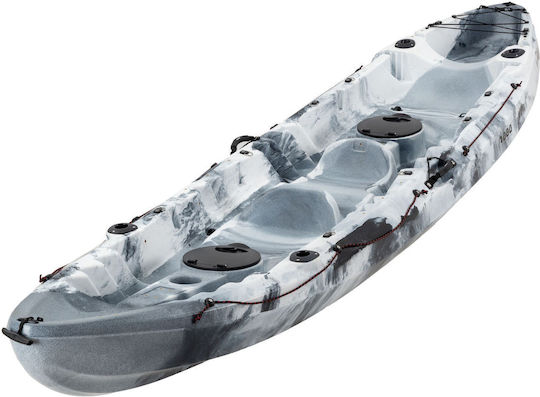 SCK Nereus Hd 2901 Caiac de Plastic de Pescuit pentru 2 Persoane Alb