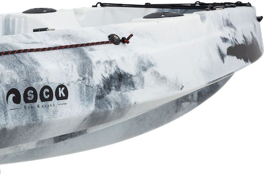SCK Nereus Hd 0201-37178 Пластмасов Каяк За Риболов За 2 Души Бял