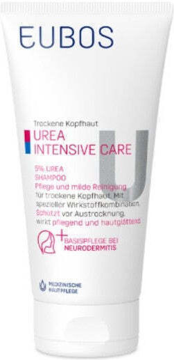 Eubos Urea 5% Shampoos gegen Trockene Kopfhaut für Trocken Haare 200ml