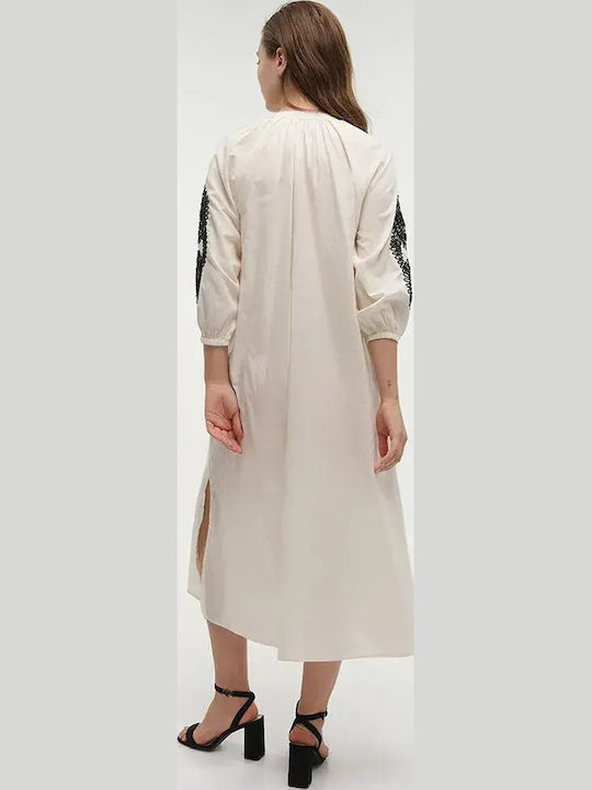 Ble Resort Collection Women's Beachwear Dress in Cream