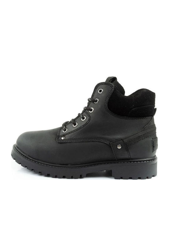 Yuma Leather Black Chelsea Boots