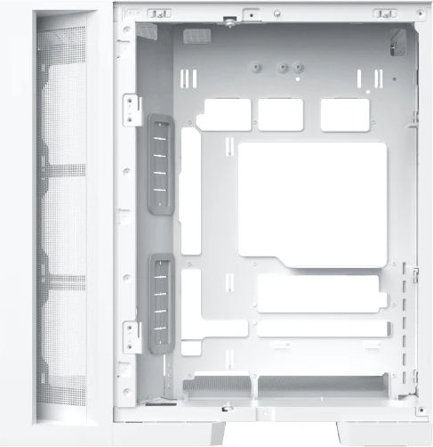 Xigmatek Aqua 7 Arctic Gaming Micro Tower Carcasă PC cu Panou Lateral 8 Ventilatoare ARGB