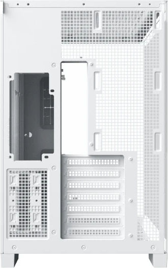 Xigmatek Aqua 7 Arctic Gaming Micro Tower Carcasă PC cu Panou Lateral 8 Ventilatoare ARGB