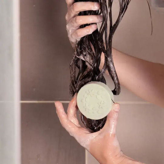 Lamazuna White and Green Clay Solid Shampoo for Normal Hair 70gr