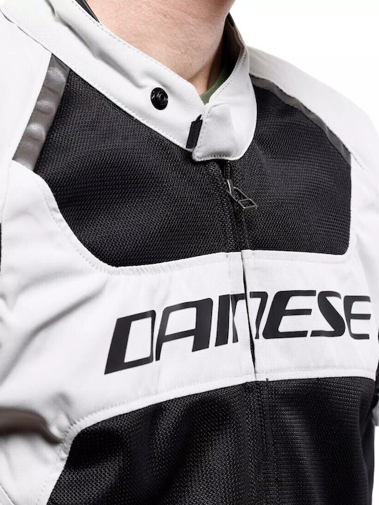 Dainese Air Frame 3 Sommer Herren Reitjacke Synthetisch Light Gray/Light Gray/Schwarz