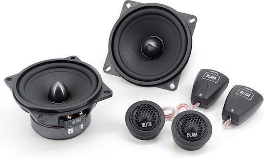 Blam Комплект Автомобилни Високоговорители Blam 100 Сплит-системи 4" с 40W RMS (2 път)