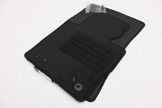 Petex Vordere Matten 2Stück aus Teppichboden für Land Rover Range Rover 2002-2012 Schwarz