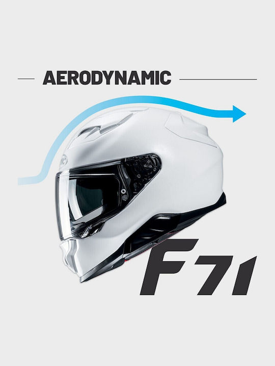 HJC F71 Κράνος Μηχανής Full Face ECE 22.06 1500gr με Sunvisor