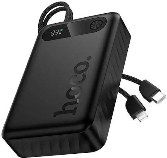 Hoco J171A Power Bank 20000mAh 22.5W με Θύρα USB-A και Θύρα USB-C Μαύρο