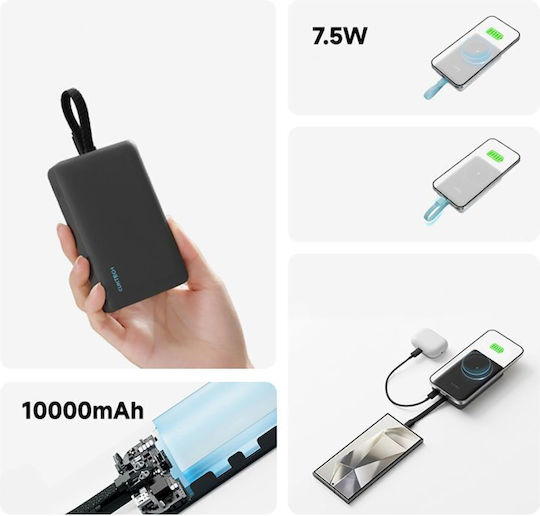 Cuktech CP132ML MagSafe Power Bank 10000mAh Λευκό