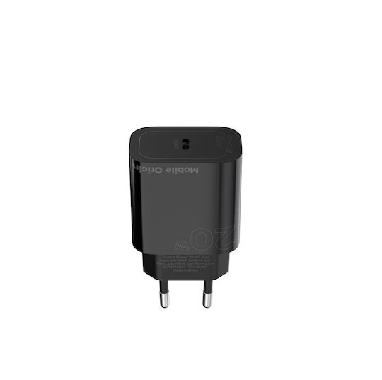 Mobile Origin Φορτιστής Χωρίς Καλώδιο με Θύρα USB-C 20W Power Delivery Μαύρος (FRL-PD20W-MO11-BLK)