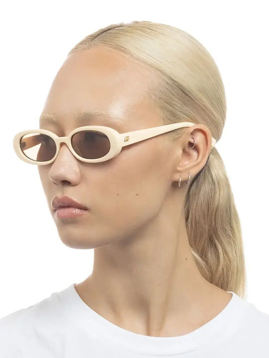 Le Specs Outta Love Bărbătești Ochelari de soare cu Bej Cadru și Bej Lentilă LSP2452364