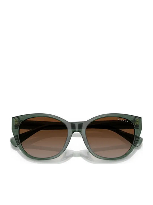 Ralph Lauren Feminini Ochelari de soare cu Verde Cadru și Maro Degrade Polarized Lentilă RA5324U6206/T5