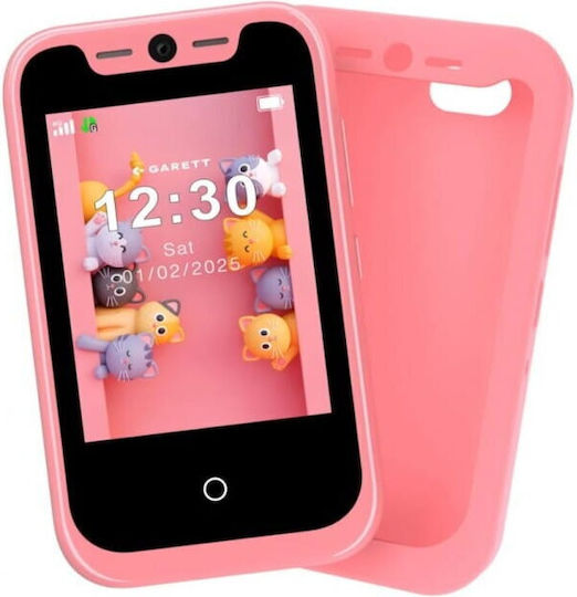 Garett OneKid Phone Single SIM (16GB) Κινητό Ροζ