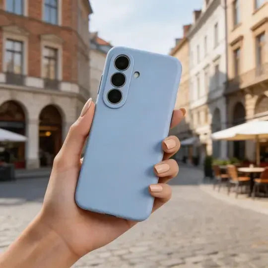 Tech-Protect Back Cover Σιλικόνης Γαλάζιο (Galaxy S26)