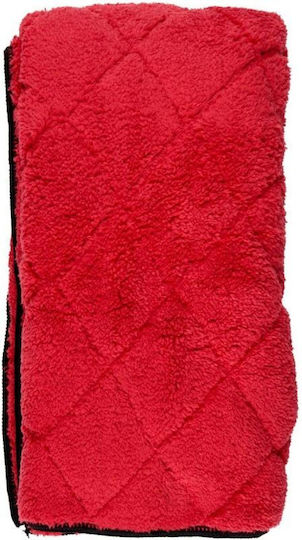 Dirt Devil Πετσέτα Microfiber Προσώπου Διπλής Όψεως Κόκκινη 58x58εκ.
