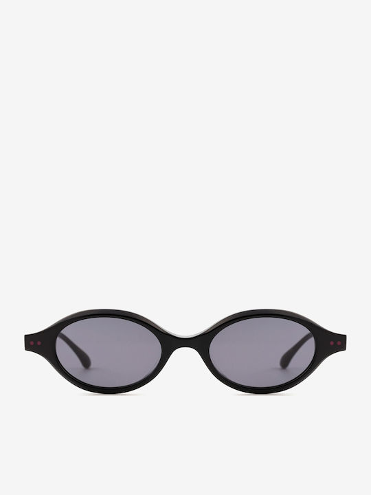 Projekt Produkt Men's Sunglasses with Black Plastic Frame and Black Lens 476382