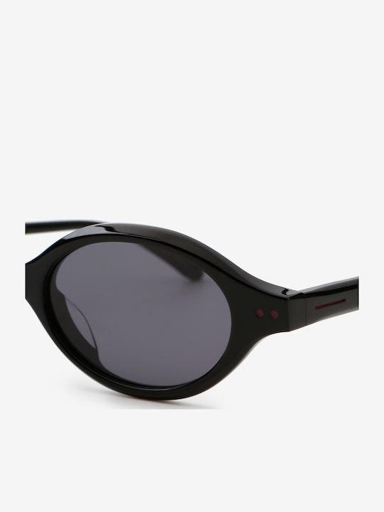 Projekt Produkt Men's Sunglasses with Black Plastic Frame and Black Lens 476382