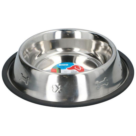 Pet Treatment Неръждаема Купа За Храна За Куче И Котка 750мл 23x6см