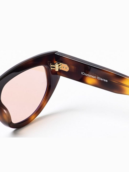 Common Sense Women's Sunglasses with Brown Tartaruga Plastic Frame and Brown Lens 489330