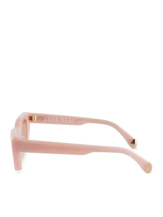 Oscar & Frank Baby Sunglasses Pink with Acetate Frame & Pink Lens Oscar & Frank Baby Sunglasses Pink with Acetate Frame & Pink Lens