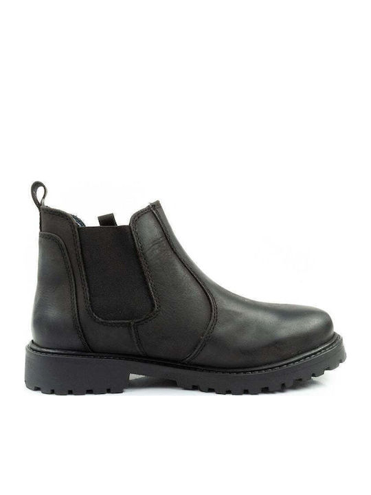 Yuma Leather Beige Chelsea Boots