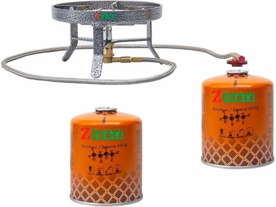 Gas Camping Stove 16x16cm