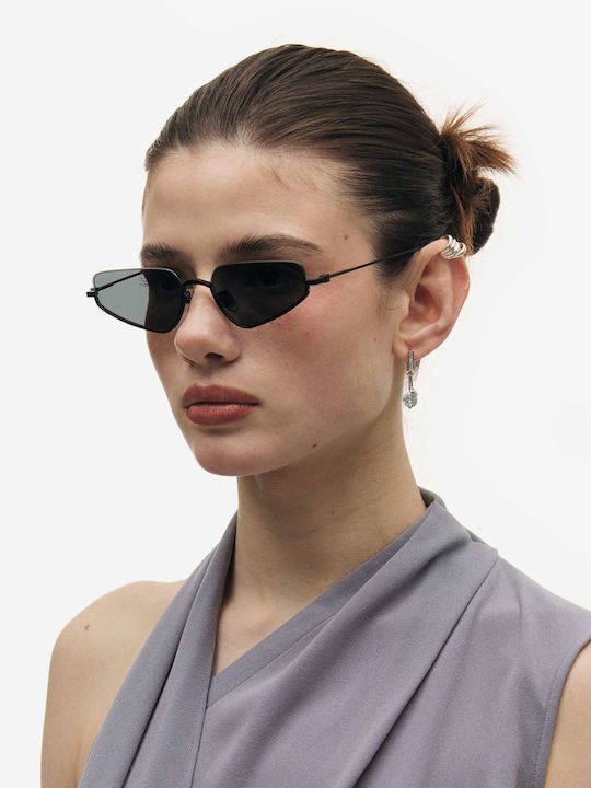 Projekt Produkt Men's Sunglasses with Black Frame and Black Lens 498713