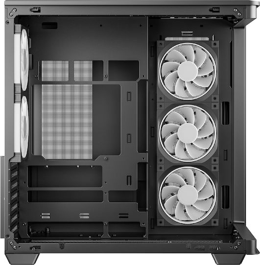 Deepcool CG590U 5F Gaming Midi Tower Κουτί Υπολογιστή με Πλαϊνό Παράθυρο και ARGB Φωτισμό Μαύρο